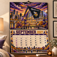 Minnesota Football Fan 2027 Wall Calendar