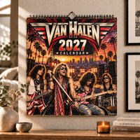 California Stadium Rock 2027 Wall Calendar
