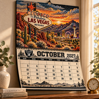 Las Vegas Football Fan 2027 Wall Calendar