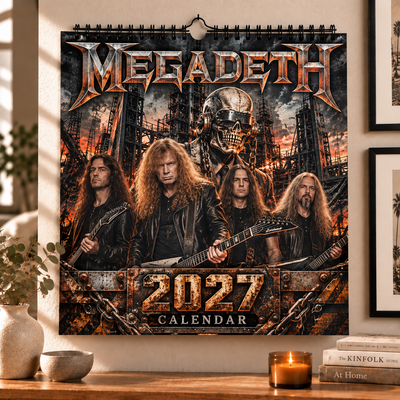 Industrial Thrash Metal 2027 Wall Calendar