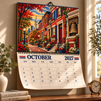 Philadelphia Baseball Fan 2027 Wall Calendar