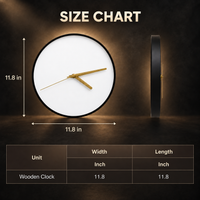 Moonlit Skeleton Story Wall Clock