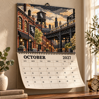 Chicago Baseball Fan 2027 Wall Calendar